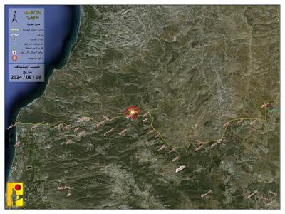 حمله توپخانه‌ای حزب‌ الله لبنان به پایگاه صهیونیست‌ها