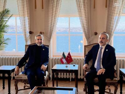 فیلم/ دیدار علی باقری با وزیر خارجه ترکیه
