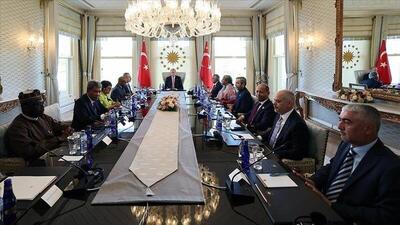 دیدار اردوغان با وزرای خارجه گروه دی-۸