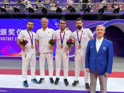 صعود ۲ پله‌ای تیم ملی تنیس روی میز مردان ایران در رنکینگ جهانی