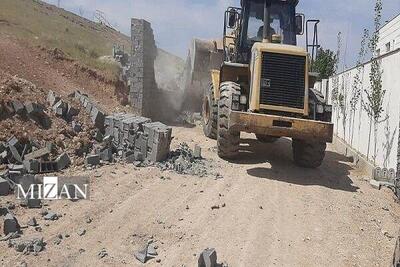 فعالیت گشت مقابله با ساخت و ساز‌های غیر مجاز در لواسانات