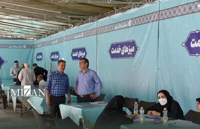 میز خدمت قضایی اداره کل ارتباطات مردمی قوه قضاییه در محل اقامه نماز جمعه تهران برگزار شد