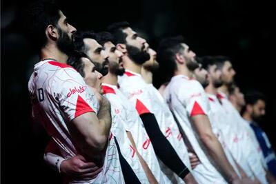 والیبال ایران در رده هفدهم!