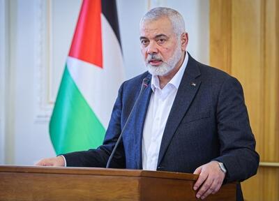 هنیه: توافقی که امنیت ملت فلسطین را تأمین نکند،نمی‌پذیریم - شهروند آنلاین
