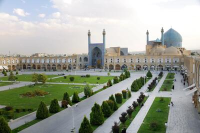 گنبد مسجد امام اصفهان پس از 14 سال از داربست‌ها آزاد شد​