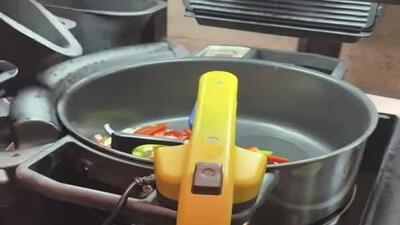 رونمایی از ربات آشپز ۱۵۰۰ دلاری (فیلم)