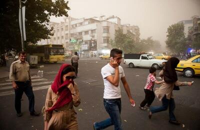منظر موج جدید گرما در تهران باشید