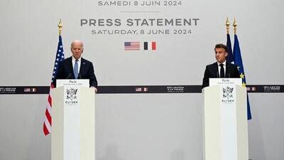 اتهام‌زنی رئیس‌جمهور فرانسه علیه ایران