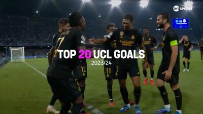 بیست گل برتر لیگ قهرمانان اروپا در فصل 24-2023