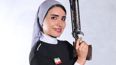 هانیه رستمیان، صاحب بهترین رنکینگ در بین تیراندازان ایرانی