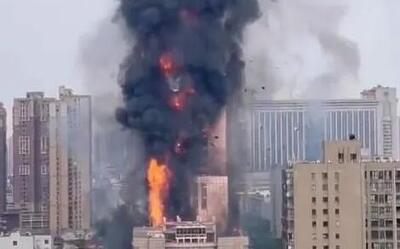 آتش‌سوزی در یک ساختمان مسکونی در مرکز چین؛ ۴ تن کشته شدند