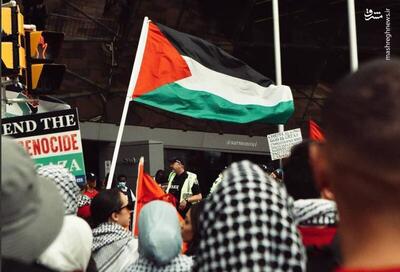 عکس/ تظاهرات هزاران نفری کانادایی‌ها در حمایت از غزه