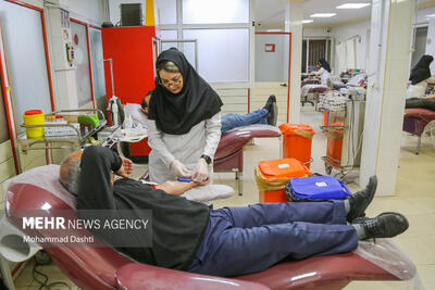 رشد ۱۲ درصدی شاخص اهدای خون در کشور