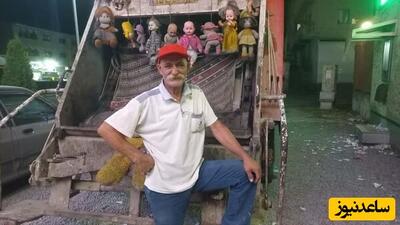 انگیزه تقی عشقی از آویزان کردن عروسک روی ماشین حمل زباله + فیلم