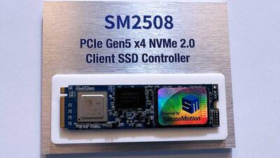 SSDهای پرسرعت و خنک PCIe 5.0 با کنترلر SM2508 در راه‌اند