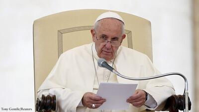 پاپ از آتش‌بس در غزه  حمایت کرد