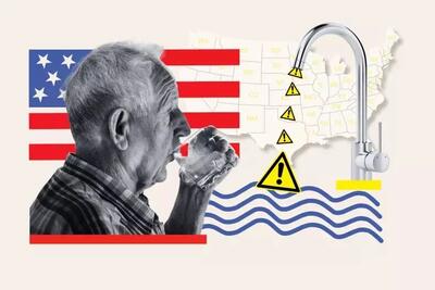 بحران آب آشامیدنی آلوده در ۵ ایالت آمریکا