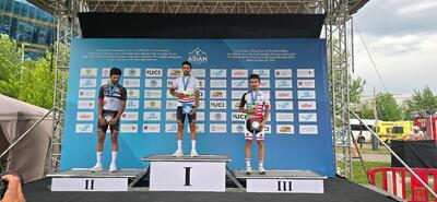 مدال برنز دوچرخه سواری قهرمانی آسیا به یک ایرانی رسید