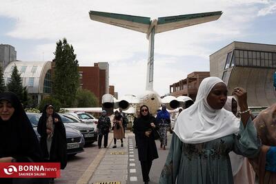 بازدید همسران دیپلمات های خارجی مقیم تهران از پارک فناوری پردیس