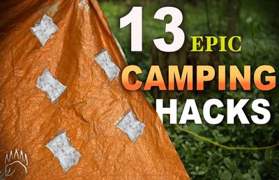 ۱۳ ترفند کمپینگ و چادر زدن در فضای باز و سفرهای تابستانی !