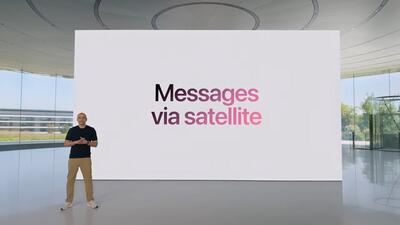 iOS 18 ارسال پیام از طریق ماهواره را ممکن می‌کند