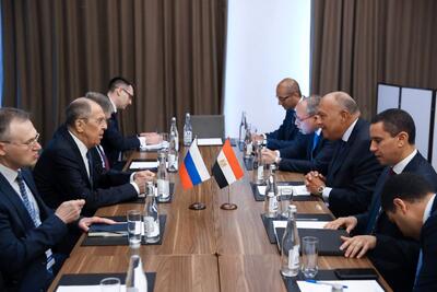 مصر و روسیه پای میز مذاکره رفتند