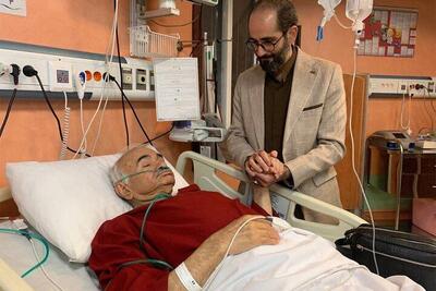 عکس/ نخستین تصویر از محمدعلی بهمنی روی تخت بیمارستان