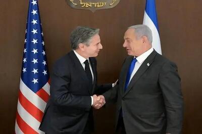 دیدار بلینکن و نتانیاهو با محوریت توافق آتش‌بس