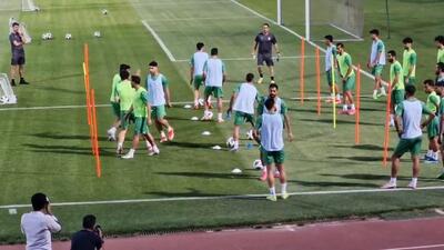 اختصاصی/ آخرین تمرین تیم ملی ایران پیش از تقابل با ازبکستان