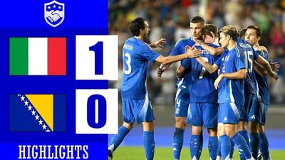 خلاصه بازی ایتالیا 1-0 بوسنی و هرزگوین