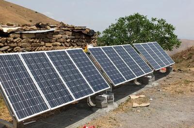 توزیع ۷۰۰ پنل خورشیدی بین عشایر لرستان