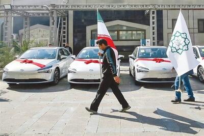 ورود ۱۰۰۰ دستگاه تاکسی برقی به خیابان‌های تهران