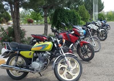 توقیف ۱۸ دستگاه موتورسیکلت در مشگین شهر
