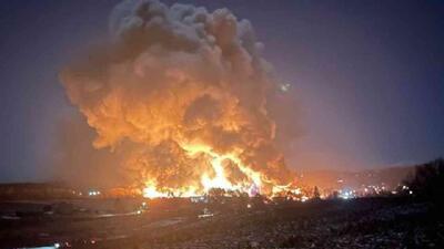 ببینید | تصاویر تازه از آتش‌سوزی گسترده در جنگل‌ها، مراتع و مزارع کشاورزی شهرستان گیلان غرب