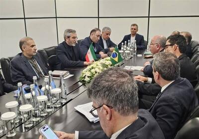 باقری با وزیر خارجه برزیل دیدار کرد