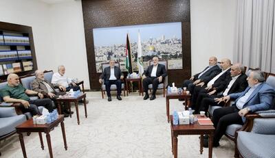 رهبران حماس و جهاد اسلامی در دوحه دیدار کردند