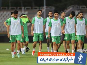 عکس| تمرین تیم ملی با یک مهمان ویژه - پارس فوتبال | خبرگزاری فوتبال ایران | ParsFootball