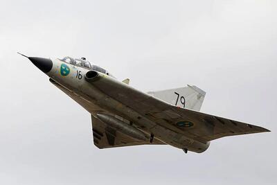 جنگنده مافوق صوت دراکن؛ اژد‌های سوئدی دوران جنگ سرد+ تصاویر