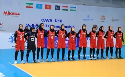 نخستین نشان بین‌المللی دختران ایران در تاریخ والیبال - شهروند آنلاین