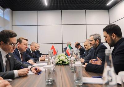 دیدار وزیر خارجه بلاروس و علی باقری - تسنیم