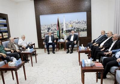 دیدار رهبران حماس و جهاد اسلامی در دوحه - تسنیم