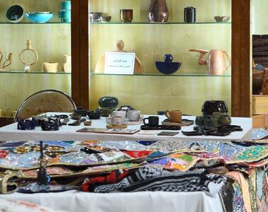 نمایش تولیدات صنایع دستی کردستان در سنندج