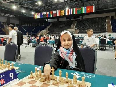 حجاب این دختر ورزشکار ایرانی جهانی شد