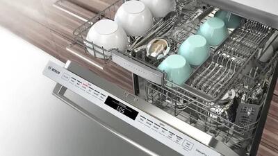 نحوه شستشوی ظروف حساس در ماشین ظرفشویی بوش