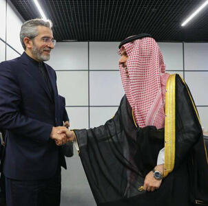 دیدار باقری و وزیرخارجه عربستان