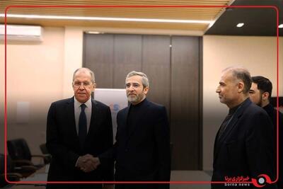 دیدار علی باقری کنی سرپرست وزارت خارجه با وزیر خارجه روسیه در حاشیه نشست بریکس