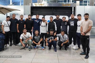 پس از قهرمانی در مجارستان شاگردان حسن رنگرز به ایران بازگشتند