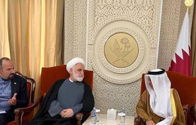 اژه‌ای: همکاری ایران و قطر رو به پیشرفت است