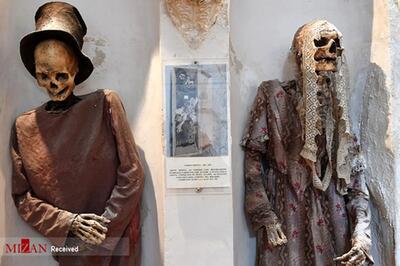 اجساد تاکسیدرمی شده انسان ها در موزه مرگ