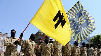 آمریکا ممنوعیت تسلیحاتی علیه واحد نئونازی اوکراین را لغو کرد